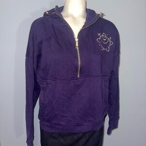 Disney Parks Star Pullover Hoodie Sweatshirt for Women  S Wish Movie top purple